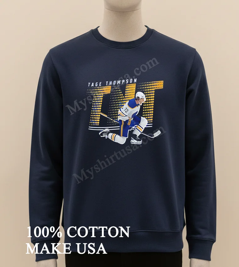 Tage Thompson Tnt Buffalo Sabres Hockey Player Action Shirt Long Sleve Shirt