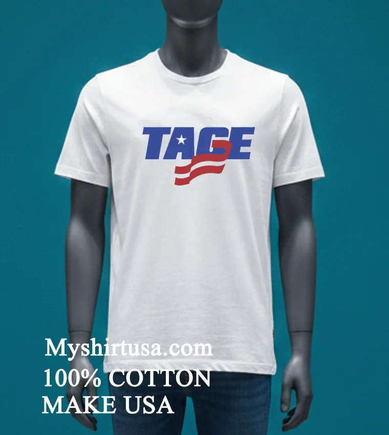 Tage Usa Shirt White T Shirt 4