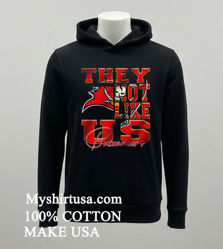 Tampa Bay Buccaneers They Not Like Us Nfl Football Shirt Balck Shirt