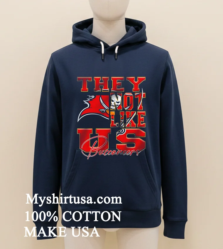 Tampa Bay Buccaneers They Not Like Us Nfl Football Shirt Navy Shirt 3