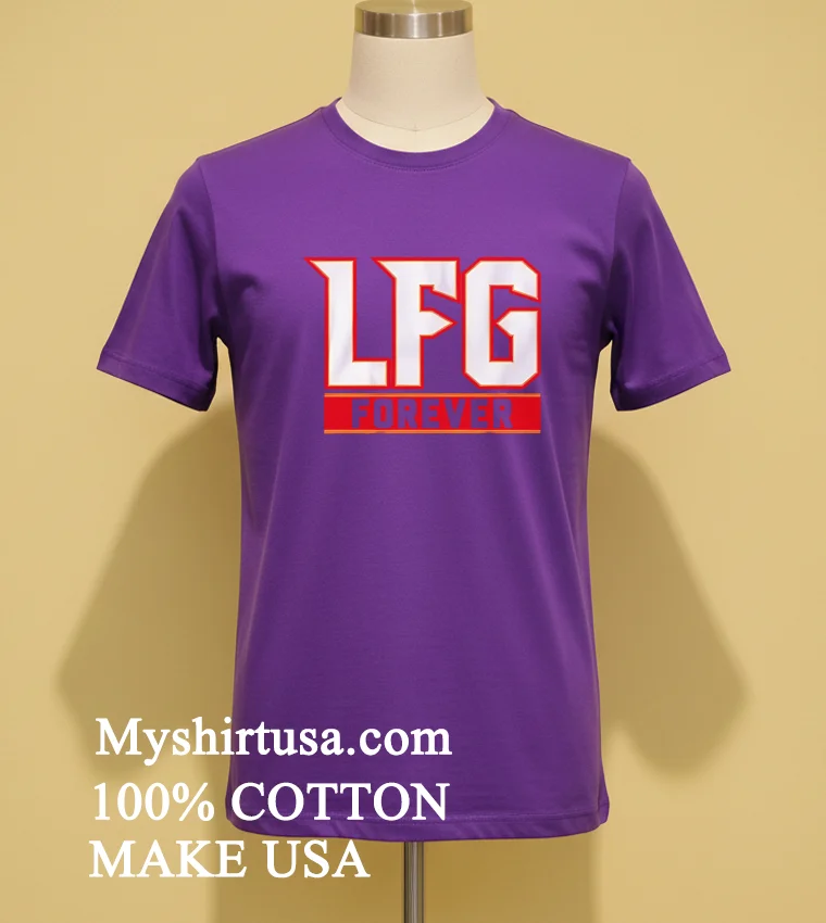 Tampa Bay Lfg Forever The Goat Shirt - purple-shirt Tampa Bay Lfg Forever The Goat Shirt Purple Shirt