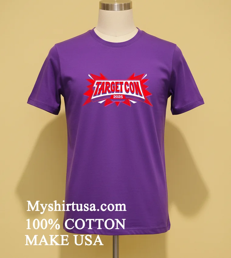 Target Con 2025 Shirt - purple-shirt Target Con 2025 Shirt Purple Shirt