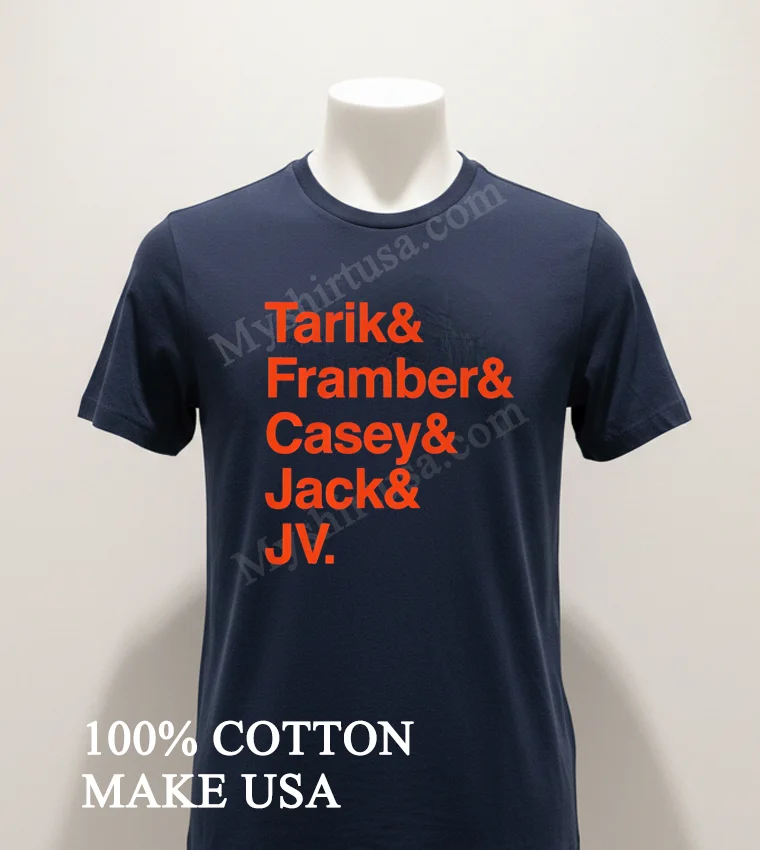 Tarik Framber Casey Jack Jv Names List Orange Helvetica Shirt Navy Shirt 1
