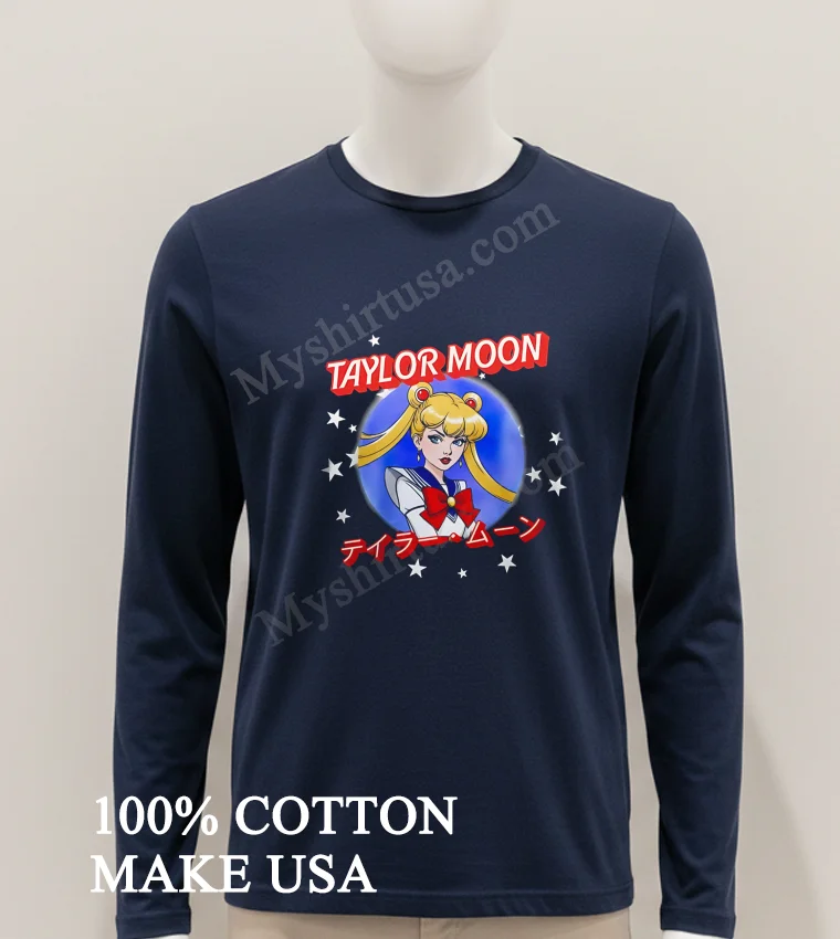 Taylor Moon Sailor Guardian Anime Character Stars Space funny america t-shirts - hoodie-shirt Taylor Moon Sailor Guardian Anime Character Stars Space Shirt Hoodie Shirt 1