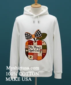 Teacher Ms Marys Apple Crew Shirt White T Shirt 1