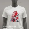 Team Canada Hockey Goalie With Large Red Maple Leaf Graphic Shirt White T Shirt 2