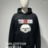 Teduardo White Shih Tzu Dog Face Graphic Portrait Shirt Hoodie Shirt