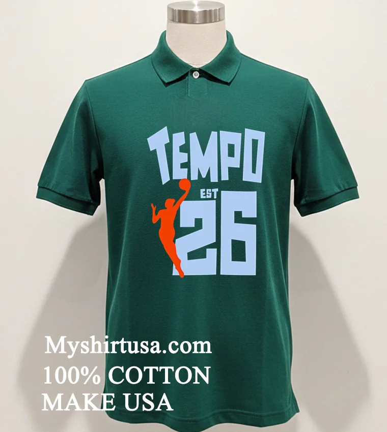 Tempo Est 2026 Volleyball Playa Society Toronto Shirt Green Shirt