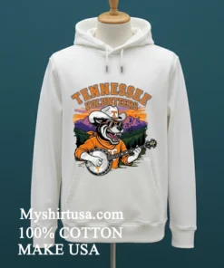 Tennessee Volunteers Mascot Wolf Plays The Guitar Shirt