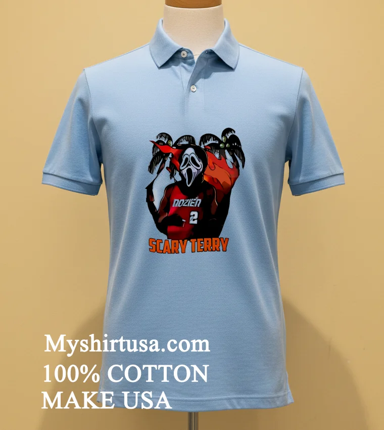 Terry Rozier Mexico With Scary Terry Shirt Blue Shirt