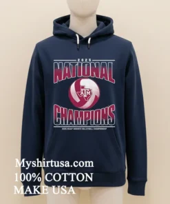 Texas A&M Volleyball 2025 Ncaa Champions Banner Shirt