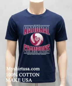 Texas A&M Volleyball 2025 Ncaa Champions Banner Shirt