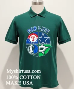 Texas For Life Logo Sports 2026 Shirt