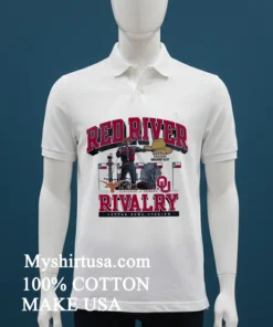 Texas Longhorns Vs. Oklahoma Sooners Comfortwash Red River Rivalry Big Tex Shirt
