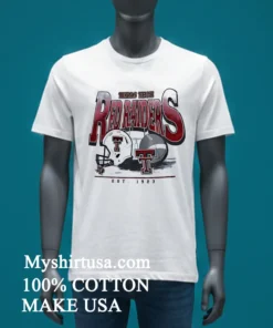 Texas Tech Red Raiders Football Est 1923 Helmet Vintage Shirt
