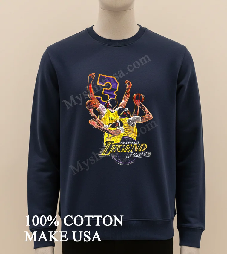 Thank You Anthony Davis Los Angeles Lakers Forever Shirt Long Sleve Shirt