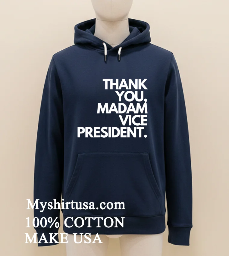 Thank You Madam Vice President Shirt Navy Shirt 1