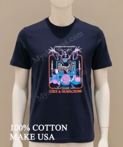 Thanks For Watching Like And Subscribe Demon Kids funny america t-shirts