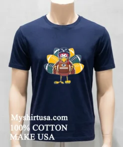 Thanksgiving Turkey Green Bay Packers Shirt