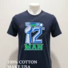 The 12th Man Seattle Football Trophy And Mascot Logo Shirt Navy Shirt 1