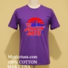 The Amazin New York Mets Skyline Baseball Shirt Purple Shirt