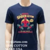 The Amazing Spider Gym With Great Workout Comes Great Power Shirt Navy Shirt