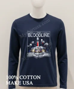 The Bloodline Roman Reigns Paul Heyman Usos Money Championship funny america t-shirts