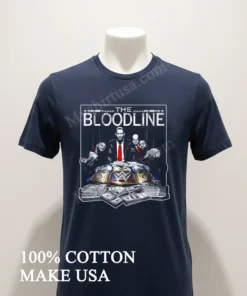 The Bloodline Roman Reigns Paul Heyman Usos Money Championship funny america t-shirts