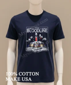 The Bloodline Roman Reigns Paul Heyman Usos Money Championship funny america t-shirts