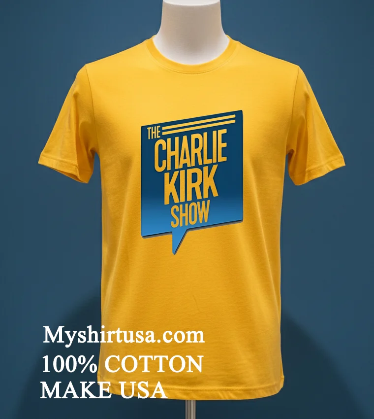 The Charlie Kirk Show Shirt - yellow-t-shirt The Charlie Kirk Show Shirt Yellow T Shirt