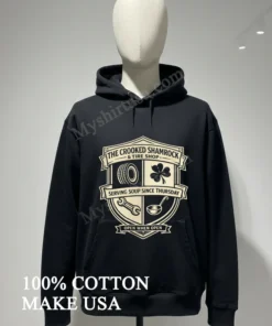 The Crooked Shamrock Tire Shop Serving Soup Since Thursday funny america t-shirts