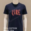 The Cure Classic Gothic Rock Band Shirt Navy Shirt