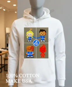 The Fantastic 4 First Steps Marvel Studio Cartoon Graphic funny america t-shirts