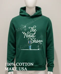 The Final Show Swift Eras Tour Silhouette Starry Background Shirt