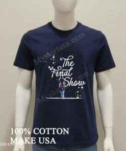 The Final Show Swift Eras Tour Silhouette Starry Background Shirt