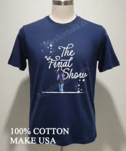 The Final Show Swift Eras Tour Silhouette Starry Background Shirt