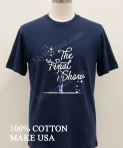 The Final Show Swift Eras Tour Silhouette Starry Background Shirt
