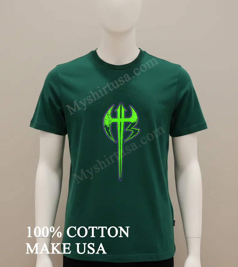 The Hardy Boyz Are At Nxt Logo Shirt Green Shirt