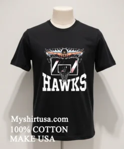 The Hawks Nest Basketball Swimmer Graphic funny america t-shirts