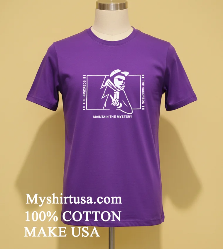 The Hundreds Northern Mystery Shirt Purple Shirt