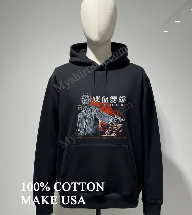 The Killer John Woo Film Vicious Hitman Chow Yun Fat Shirt Hoodie Shirt