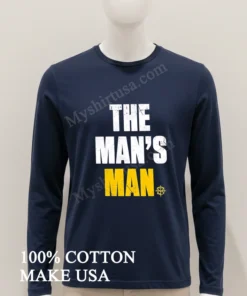 The Man S Man Seth Rollins Yellow Text Logo funny america t-shirts