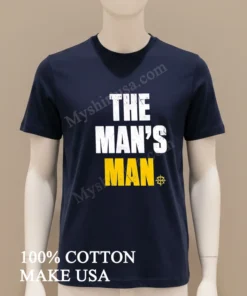 The Man S Man Seth Rollins Yellow Text Logo funny america t-shirts