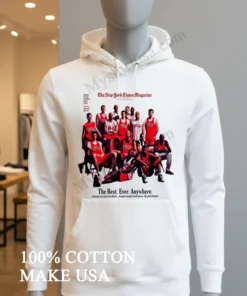 The New York Times Magazine Chicago Bulls Team funny america t-shirts