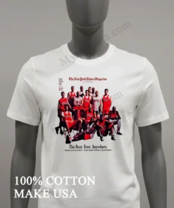 The New York Times Magazine Chicago Bulls Team funny america t-shirts