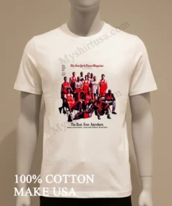 The New York Times Magazine Chicago Bulls Team funny america t-shirts