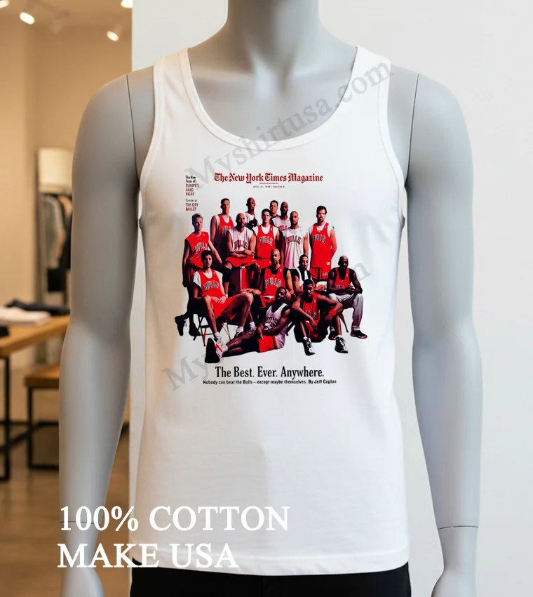 The New York Times Magazine Chicago Bulls Team Shirt White T Shirt 3