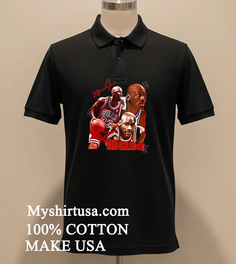 The One And Only Michael Jordan Bulls Graphic Retro Shirt Balck Shirt 2