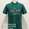 The Palm Hotel And Bungalows Shirt Green Shirt