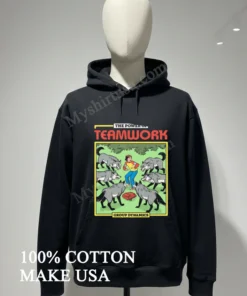 The Power Of Teamwork Group Dynamics Boy And Wolves funny america t-shirts